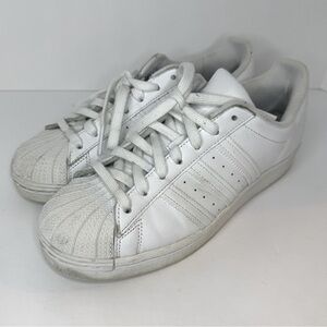 Adidas Superstar All White Women’s Size 8 Sneakers